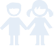 children kids holding hands icon png