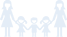adults holding hands with kids icon png